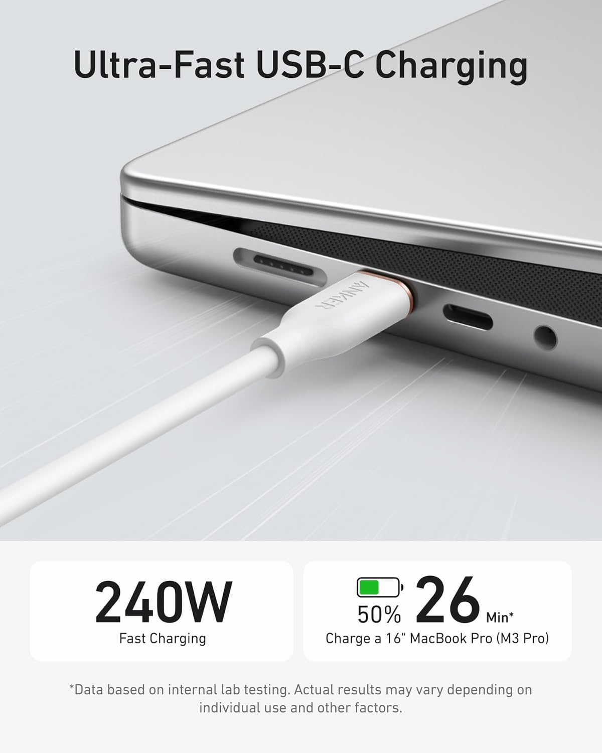 643 USB-C to USB-C Cable (Flow, Silicone)