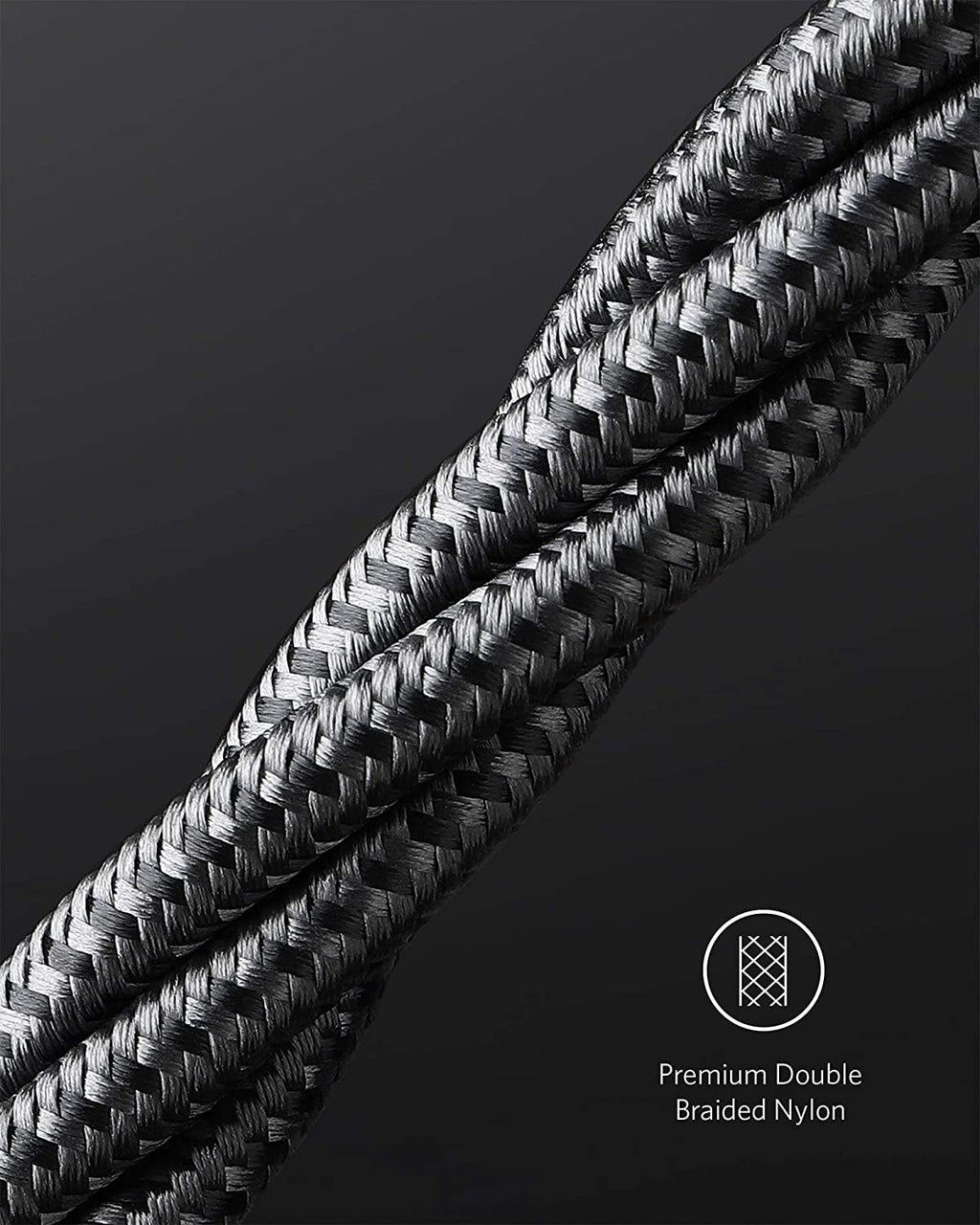 double braided nylon cable for Keyword