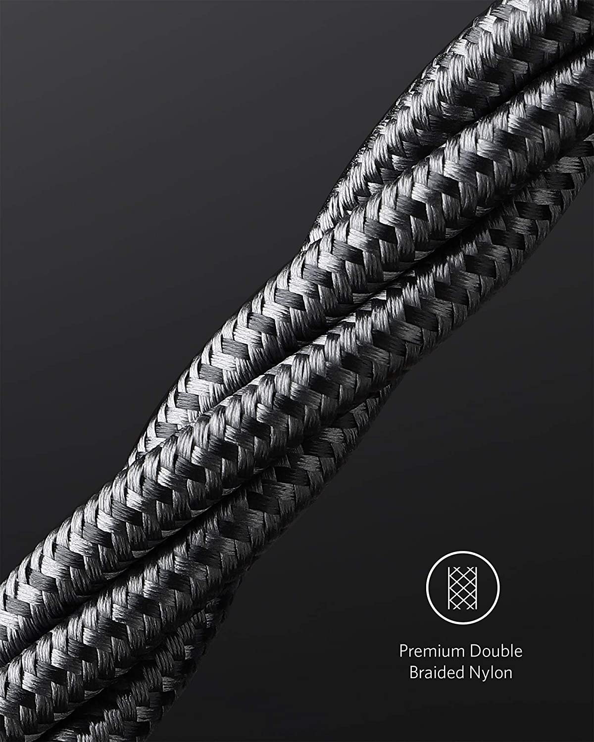double braided nylon cable for Keyword