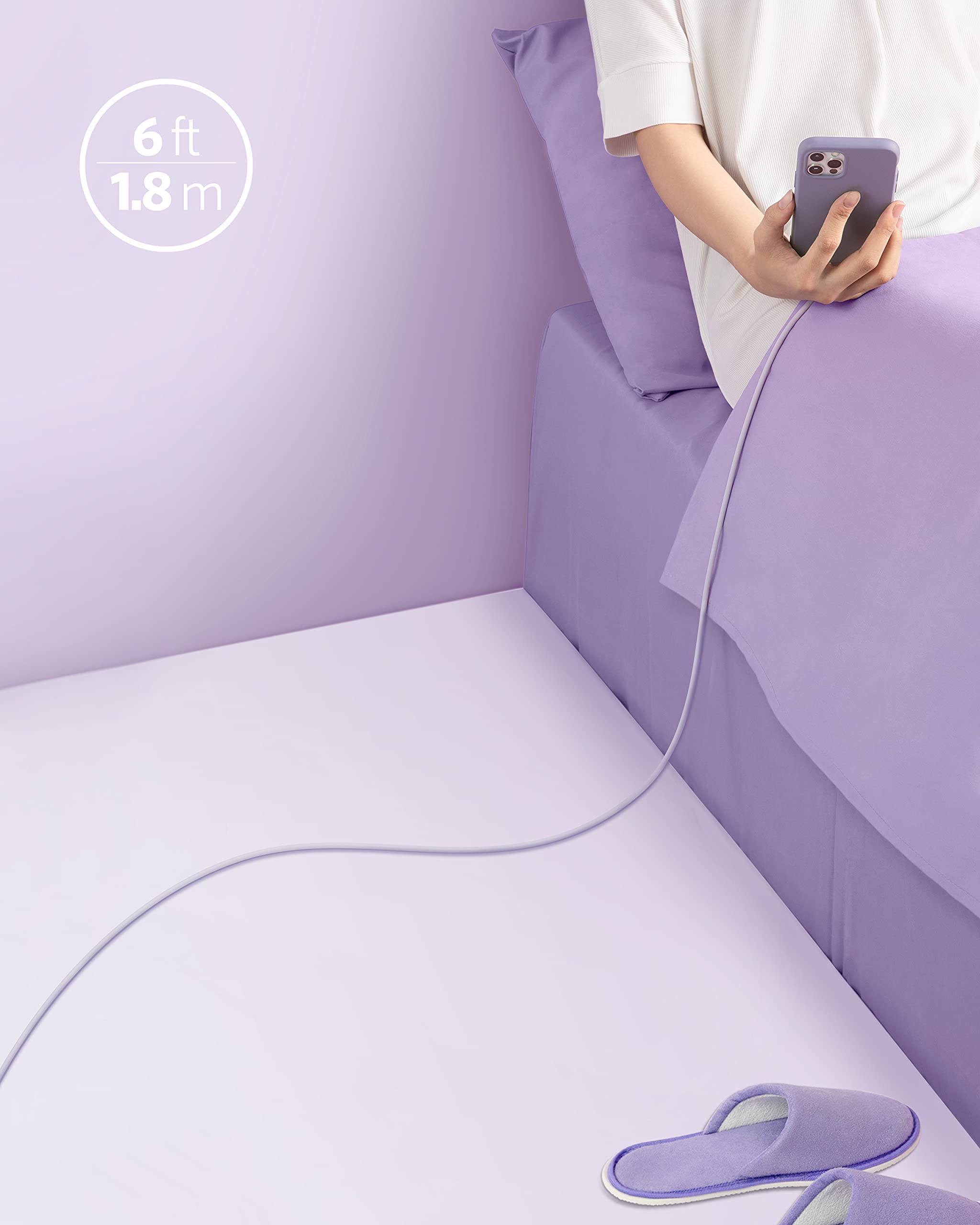Refurbished 641 USB-C to Lightning Cable (Flow, Silicone)