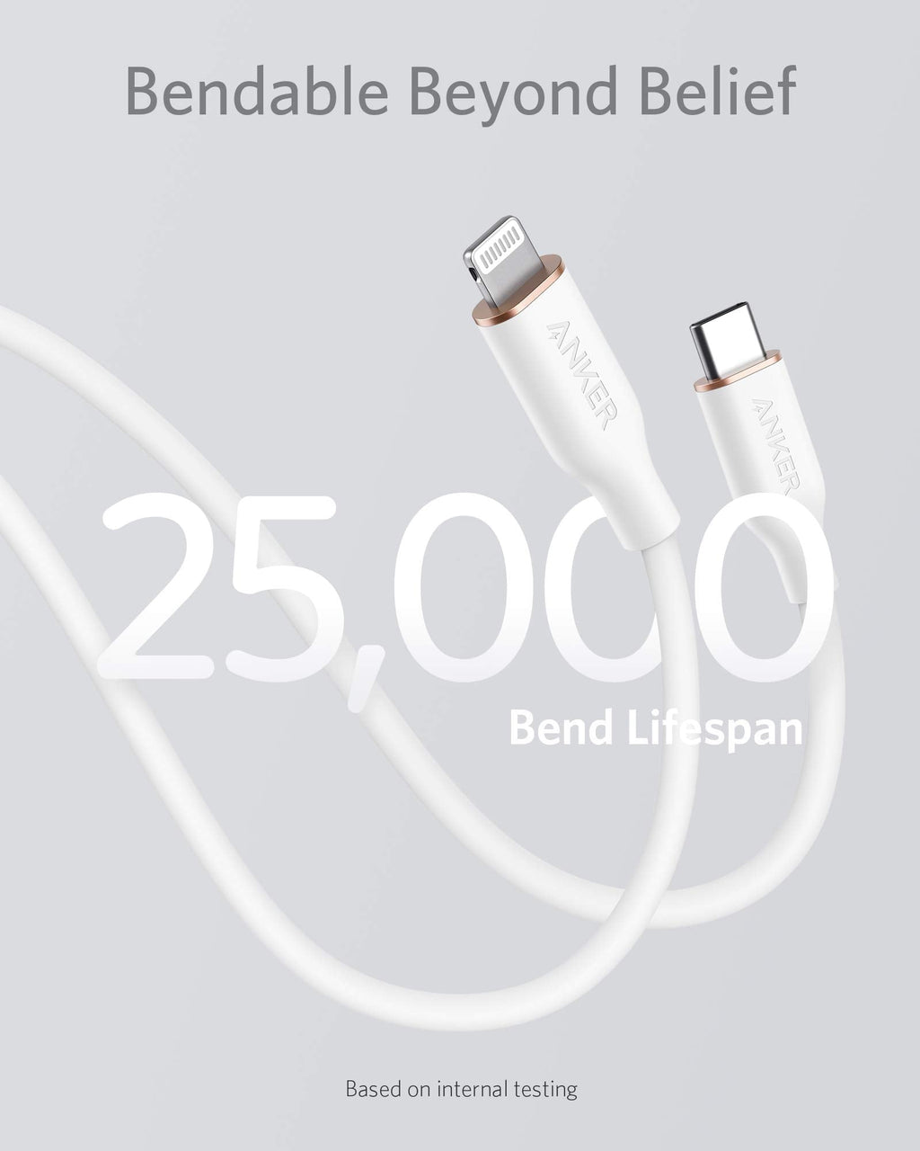 Refurbished 641 USB-C to Lightning Cable (Flow, Silicone)