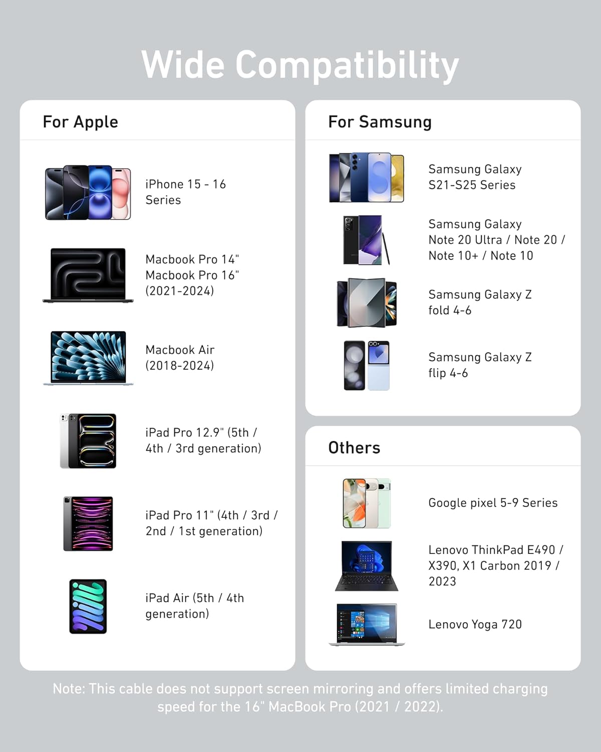 643 USB-C to USB-C Cable (Flow, Silicone)