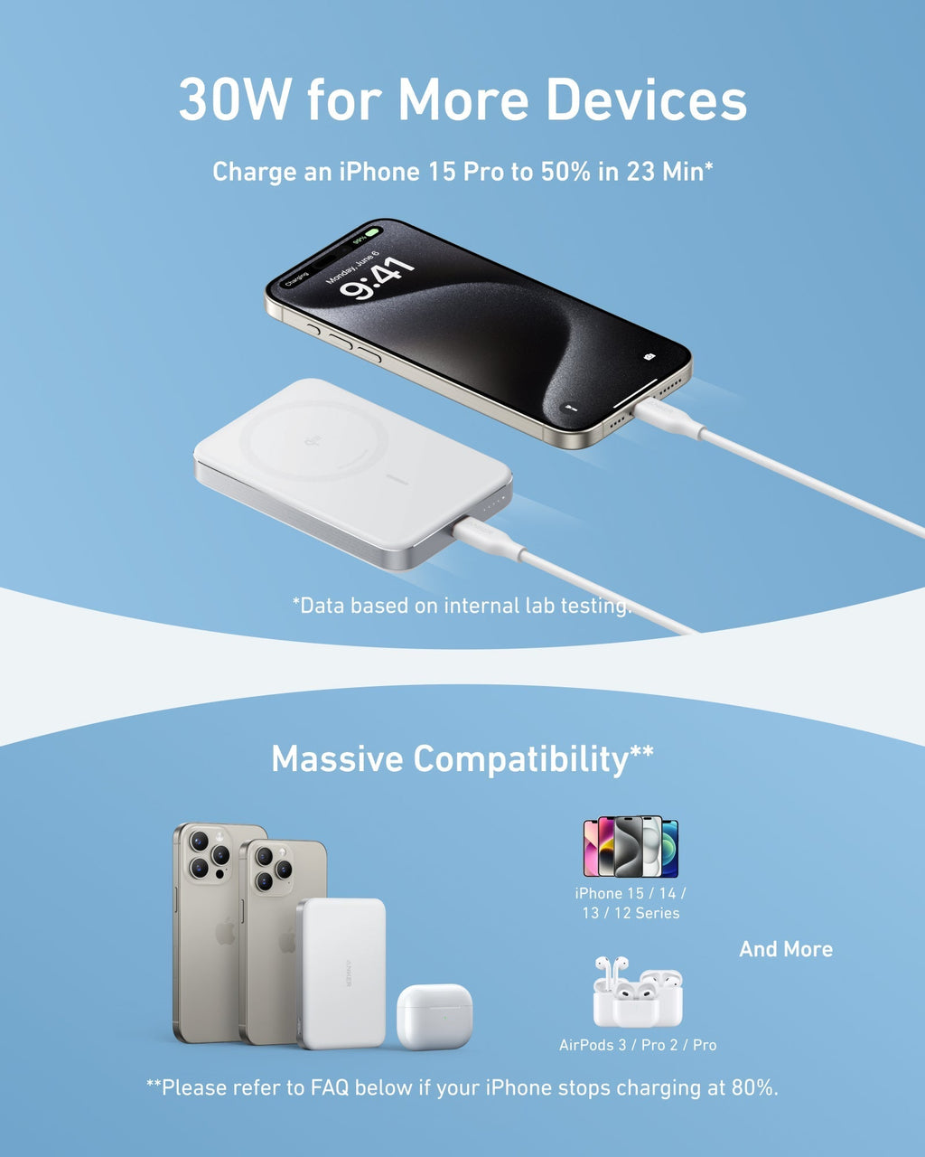 MagGo Power Bank (10K, Slim) and Nano Charger (20W)