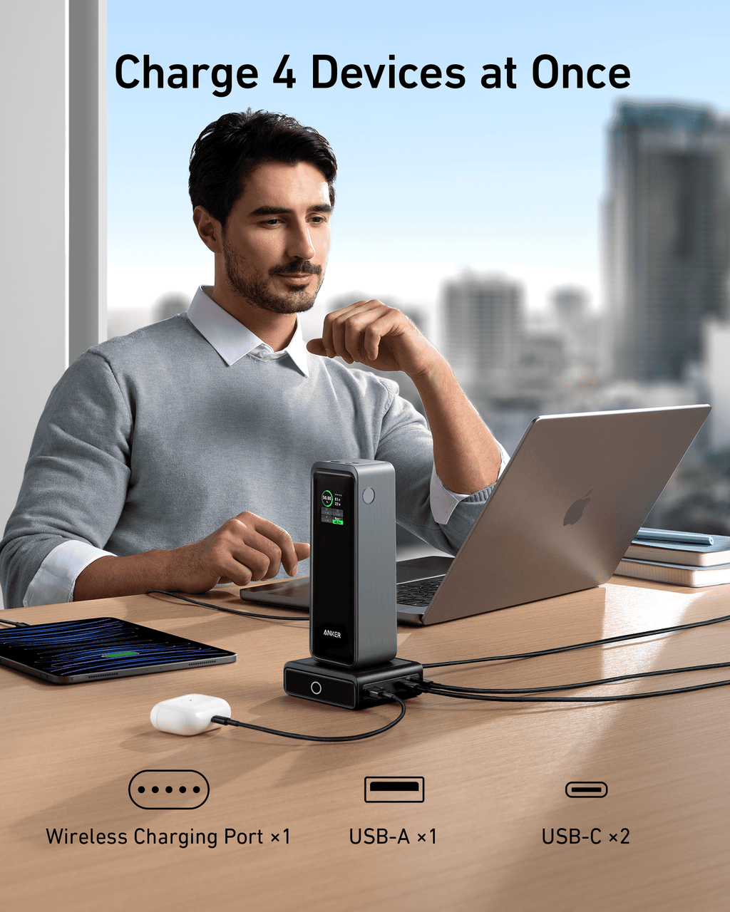 100W Charging Base for Prime Power Bank