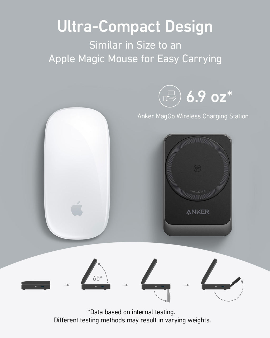 Refurbished MagGo Wireless Charging Station (Foldable 3-in-1)