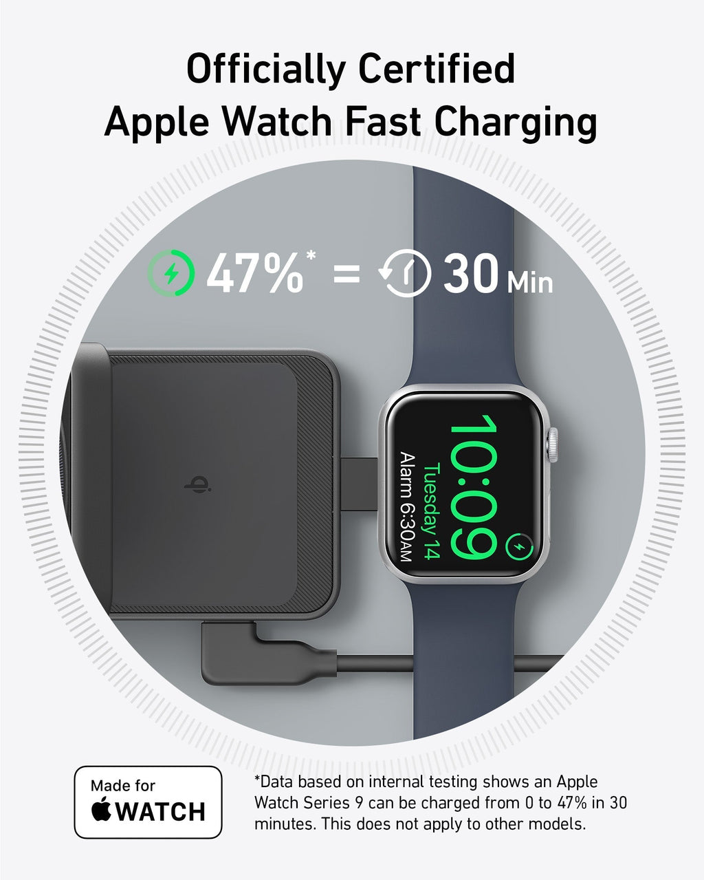 Refurbished MagGo Wireless Charging Station (Foldable 3-in-1)