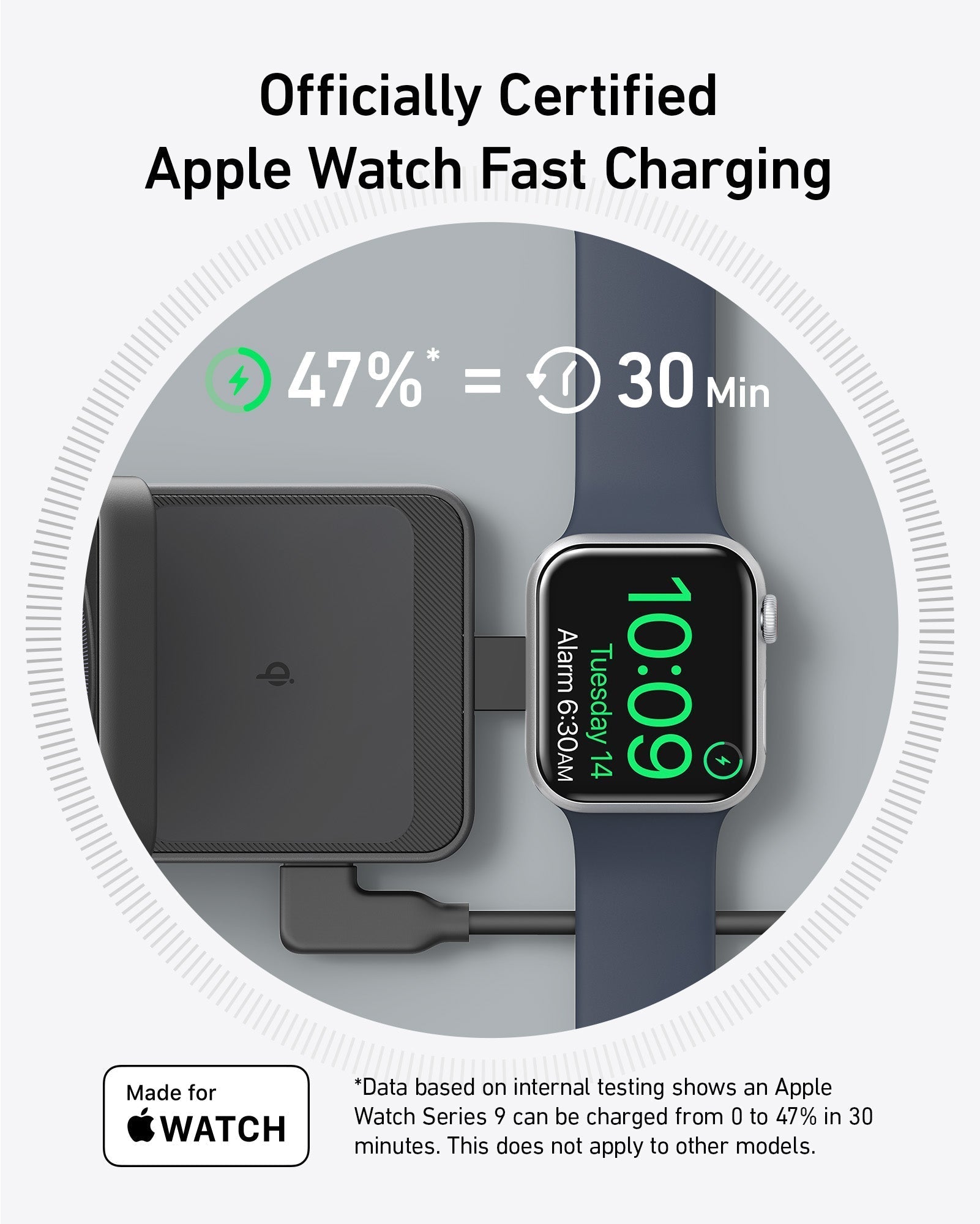 Refurbished MagGo Wireless Charging Station (Foldable 3-in-1)
