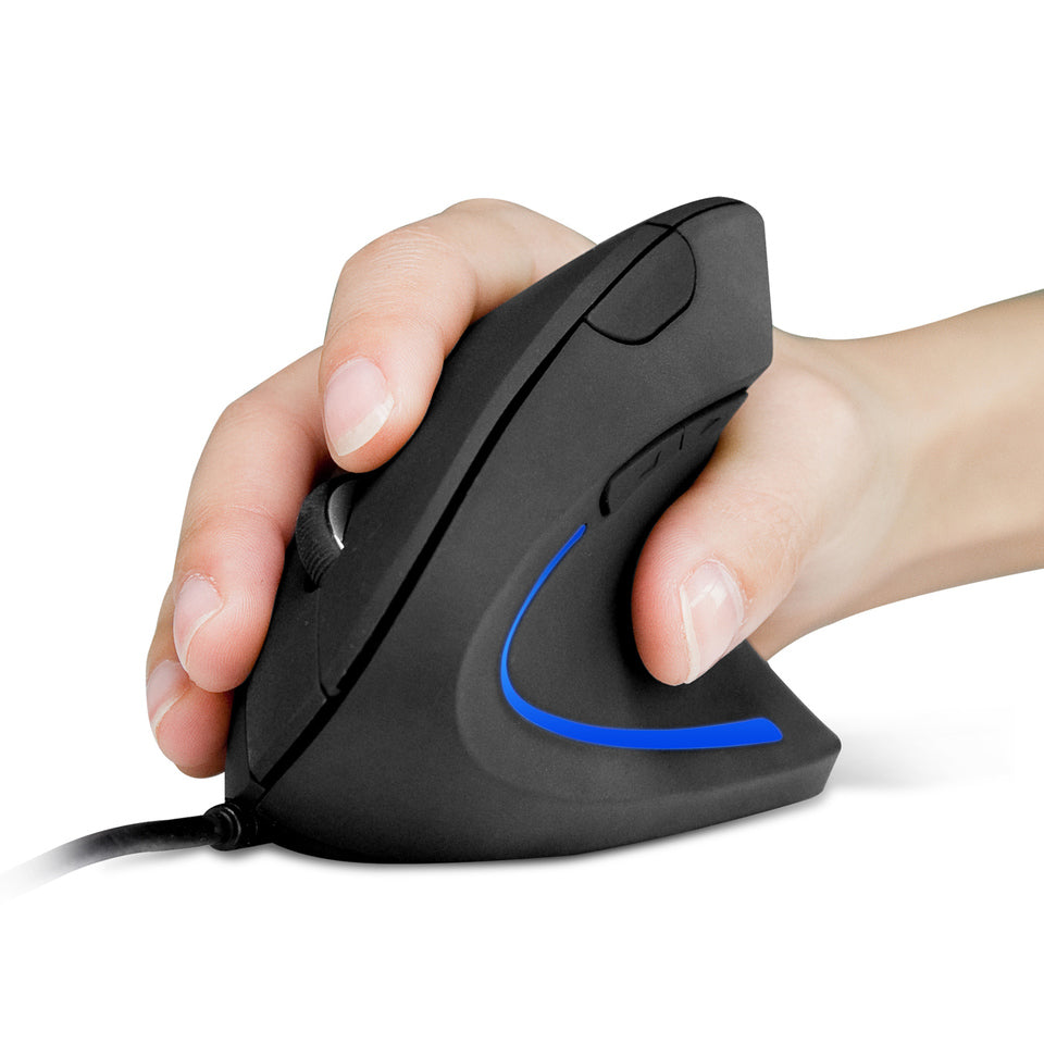 Refurbished Ergonomic Optical USB Wired Vertical Mouse