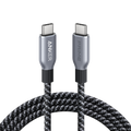 Prime USB-C to USB-C Cable (240W, Upcycled-Braided)