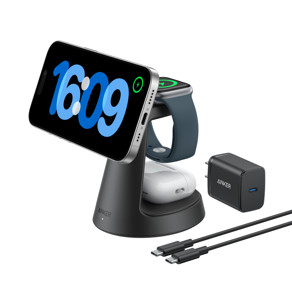 MagGo Wireless Charging Station and Nano Wireless Car Charger