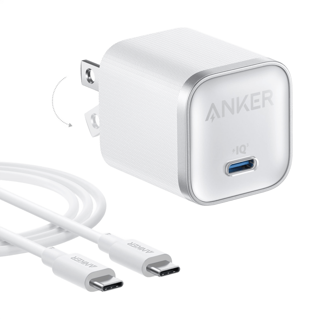 Nano Charging Station (7-in-1, 100W) and Nano Charger (45W) with Cable