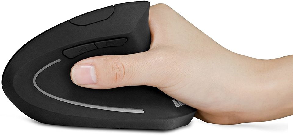Refurbished 2.4G Wireless Vertical Ergonomic Optical Mouse