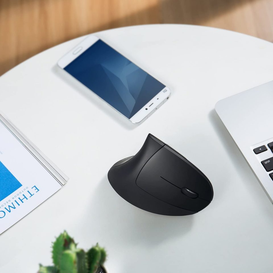Refurbished 2.4G Wireless Vertical Ergonomic Optical Mouse