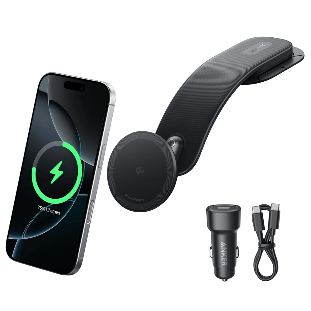 MagGo Wireless Charging Station and Nano Wireless Car Charger