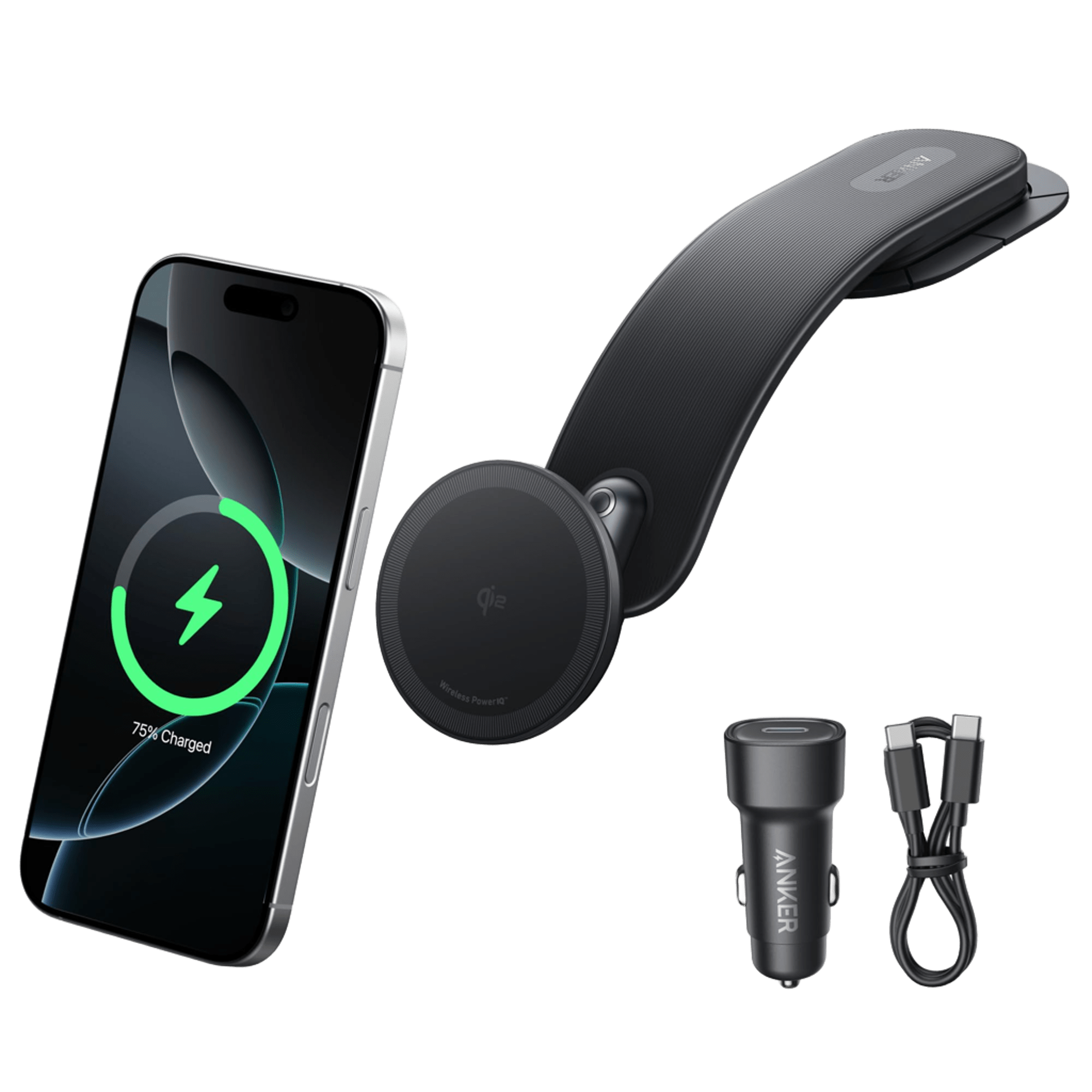MagGo Wireless Charging Station and Nano Wireless Car Charger