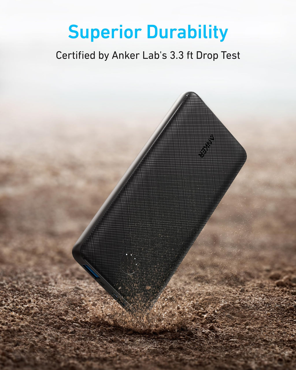 power bank with superior durability for drop protection
