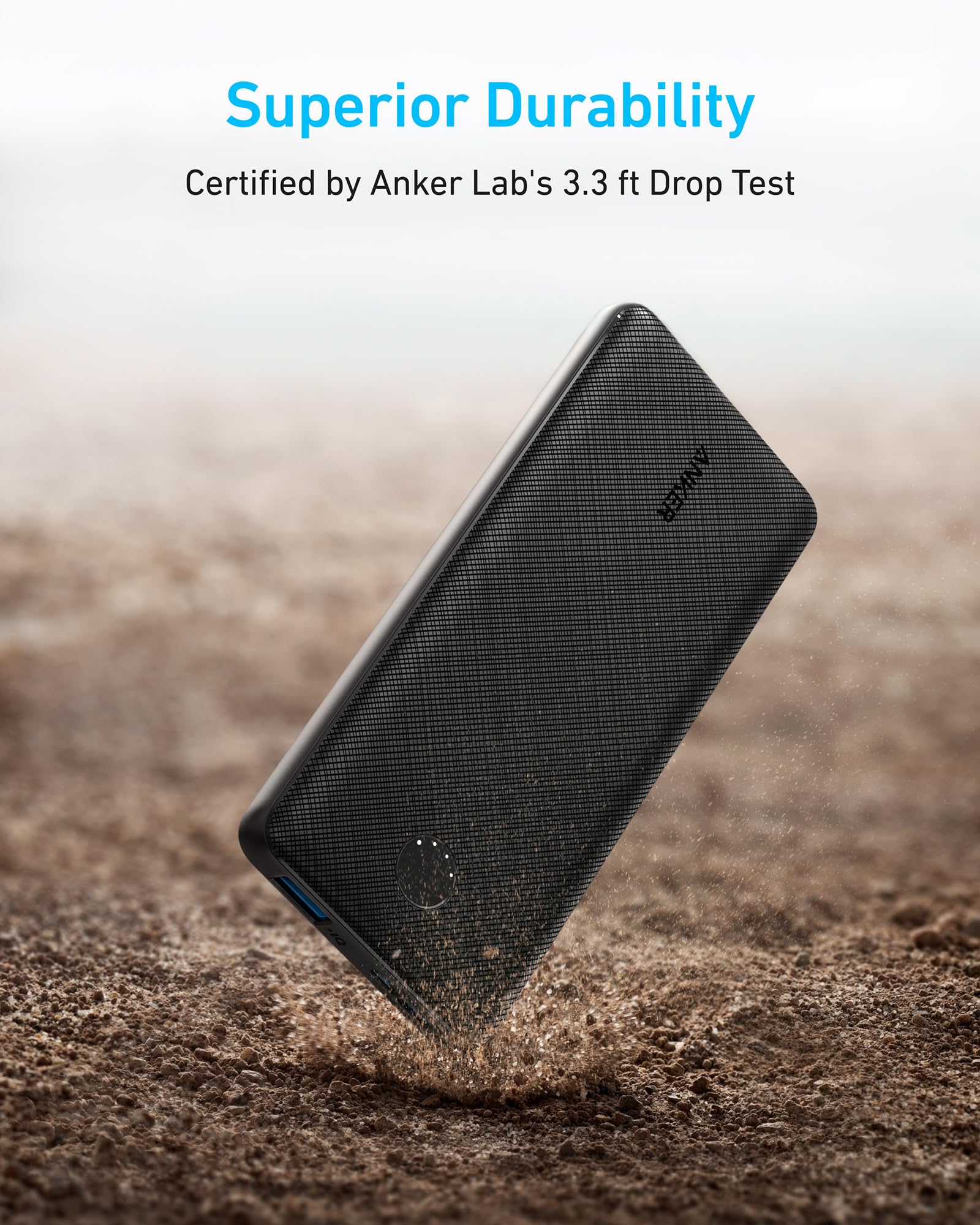 power bank with superior durability for drop protection